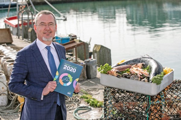 Jim O'Toole, CEO of BIM with the Annual Business Seafood Report.