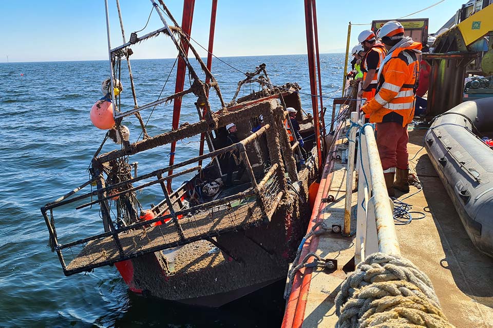 The FV Nicola Faith, which went missing with her three crew members onboard on 29 January 2021 has been recovered from the seabed