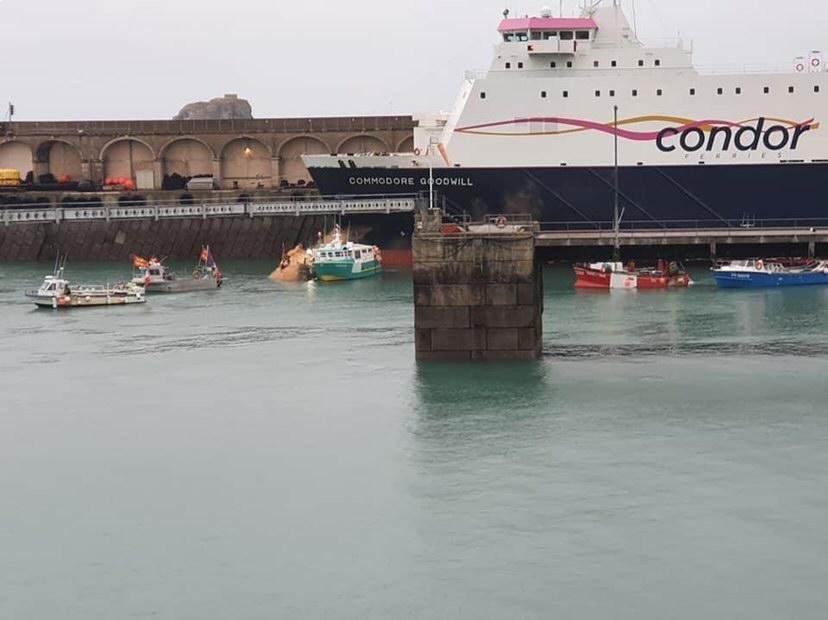 French fishers will carry out more actions if the fishing licences introduced by the Jersey Island government remain