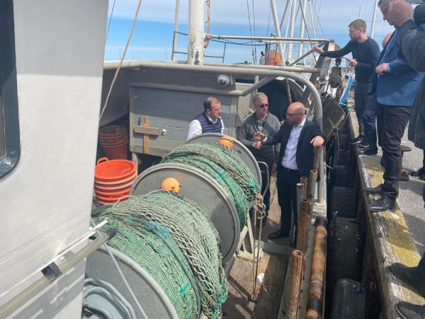 Danish Minister of Fisheries, Ramus Prehn met with the EU Commissioner Virginijus Sinkevicius to discuss amongst topics, Ireland’s attempt to grab his country’s mackerel quota.