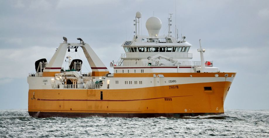 The Spanish-registered trawler 'Lodairo' found itself being boarded fourteen times in 2021 by the Norwegian Coast Guard