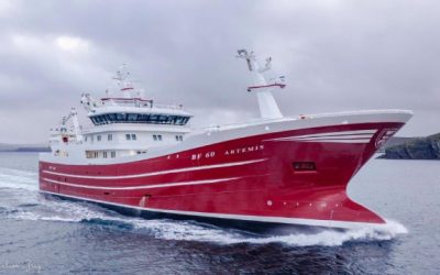 Karstensens Shipyard delivers new trawler ARTEMIS to Scotland