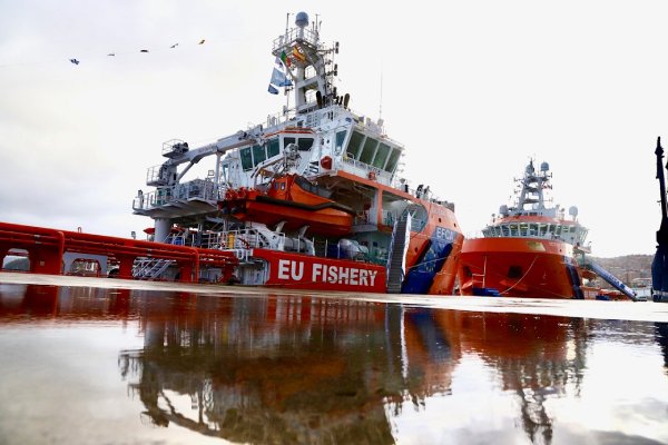 The EFCA has launched their three newly-chartered EU fisheries patrol vessels