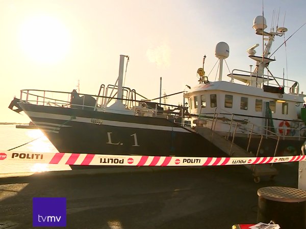 Five fishermen have been held in custody over the death of a crew mate onboard the fishing boat Inger Katrine in the North Sea on Monday. Photo: TVMIDVEST